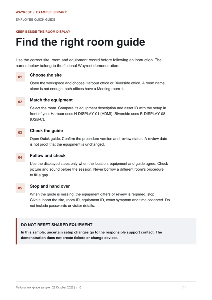 First page of the everyday quick guide; open the PDF to read all pages.