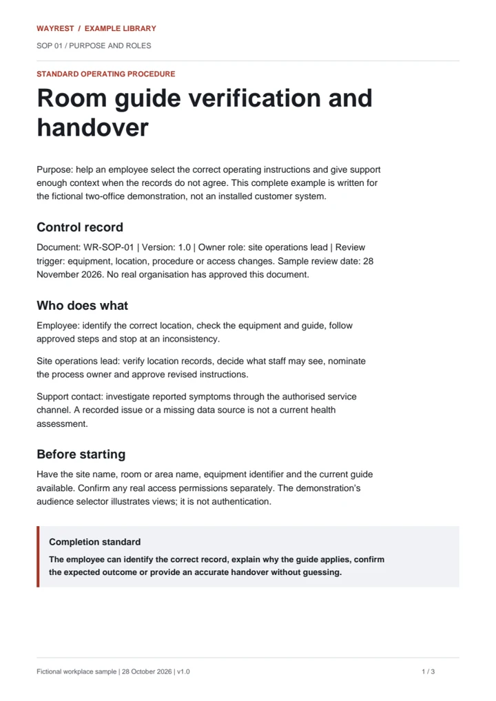 First page of the complete procedure; open the PDF to read all pages.